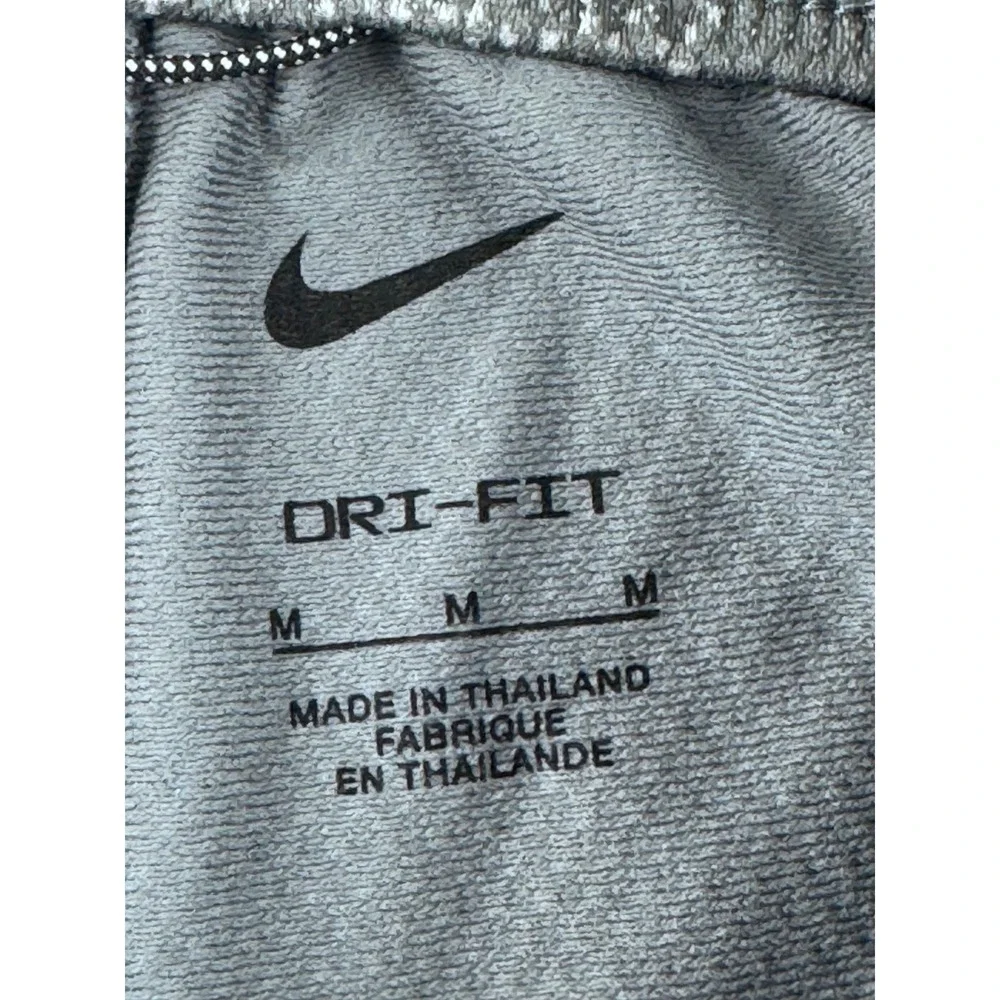 Nike Boys Dri-Fit Basketball Shorts Grey Black Big Kids Size Medium